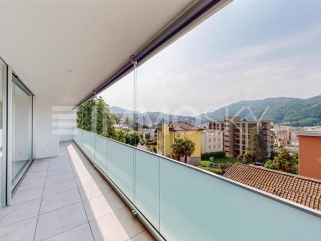 Penthouse mit heller und komfortabler Aussicht in einem Neubau