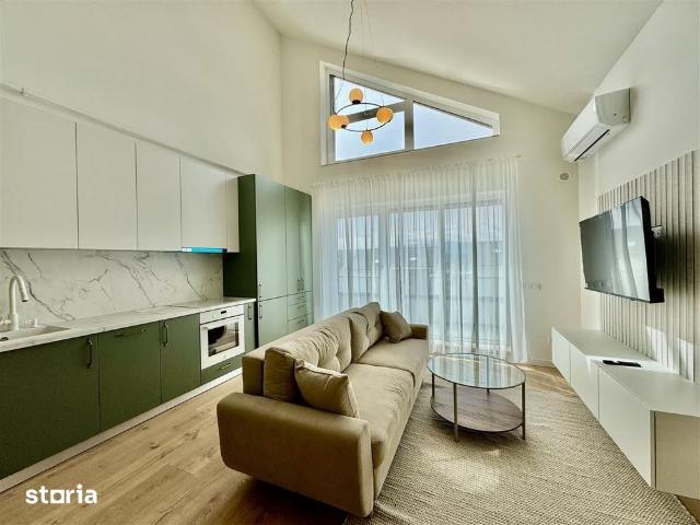 Penthouse nou 2 camere, 2 bai si balcon prima inchiriere