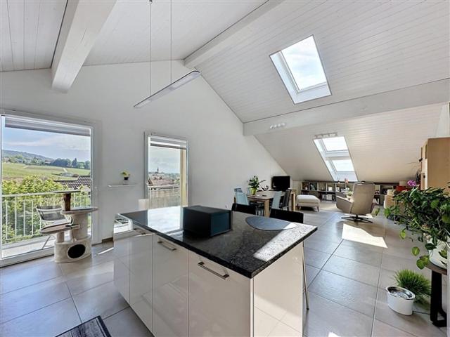 Penthouse Wohnung mit Blick auf den See