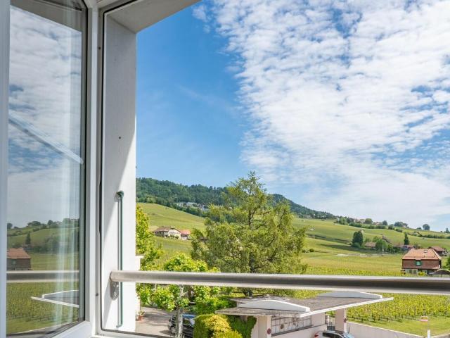 Penthouse Wohnung mit Blick auf See und Weinberg