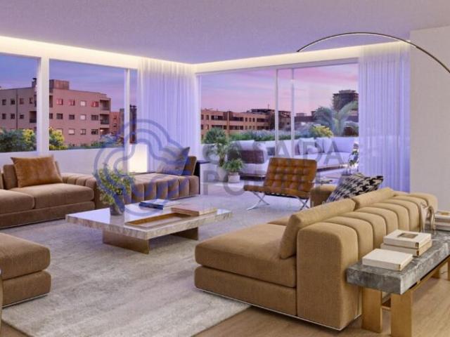 Penthouse T4 em Construção no Centro de Matosinhos Terraço – Condomínio Privado de Luxo