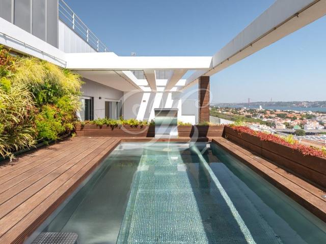 Penthouse T4 Empreendimento Mare 471m² Algés, linda a velha e cruz quebrada dafundo