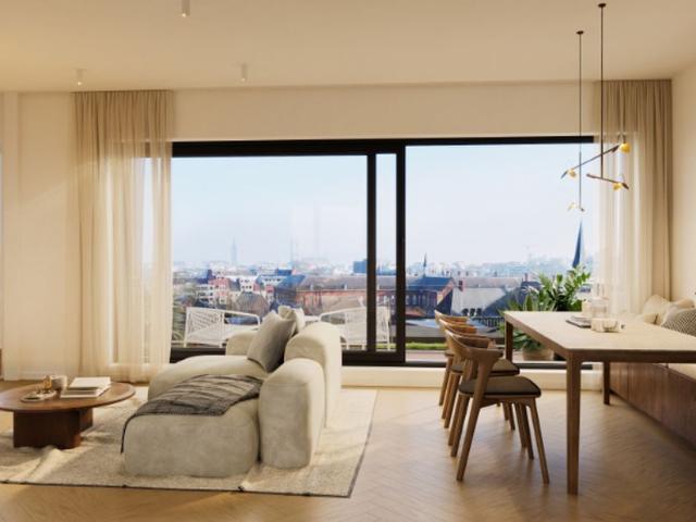 Penthouse te koop voor 565000 euro met 2 slaapkamers