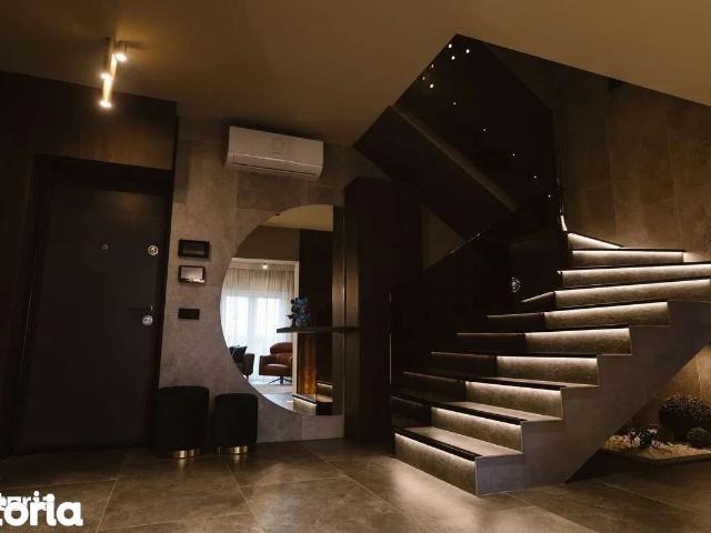 Penthouse Ultra LUX pe 2 nivele, 119 mp, SPA privat, 3 parcări