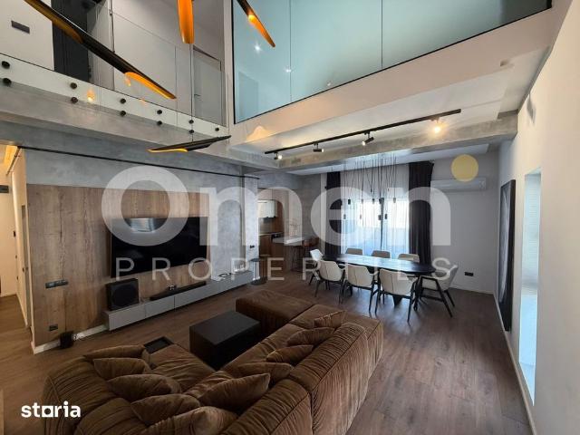 Penthouse ultrafinisat pe 2 niveluri | sauna | parcare | zona central
