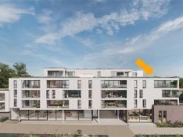 Penthouse van 107m² met zuidgericht terras