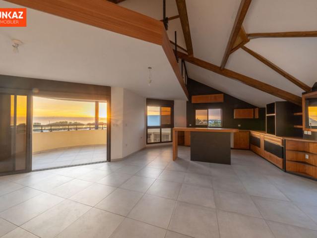 Penthouse vue océan Saint Pierre centre