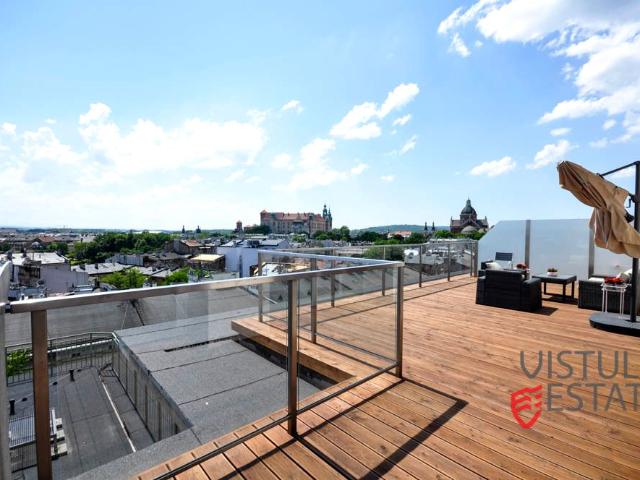Penthouse z tarasem ul. Bogusławskiego, Kraków, Stare Miasto
