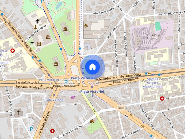 pentru inchiriere apt 2 camere Piata Victoriei, momentan inchiriat, disponibil intr o luna