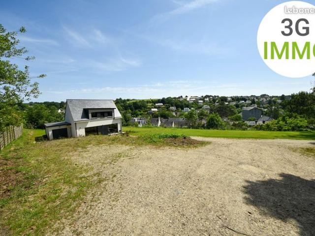Penzé – 4 Chambres – Maison contemporaine RE2020 – Vue dégagée – 2400 m² constructibles