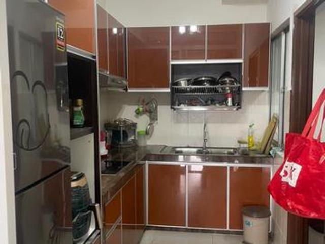 Penaga Apartment Taman Raintree Near KTM Batu Caves 3R2B Full Furnish
