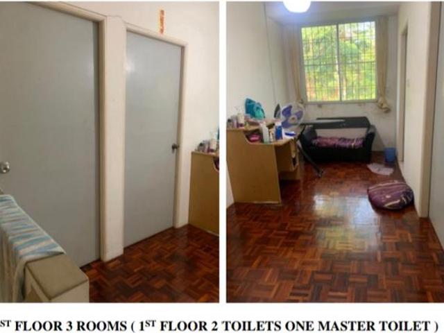 Penampang 2 Storey Terraced House Corner Below Market Value