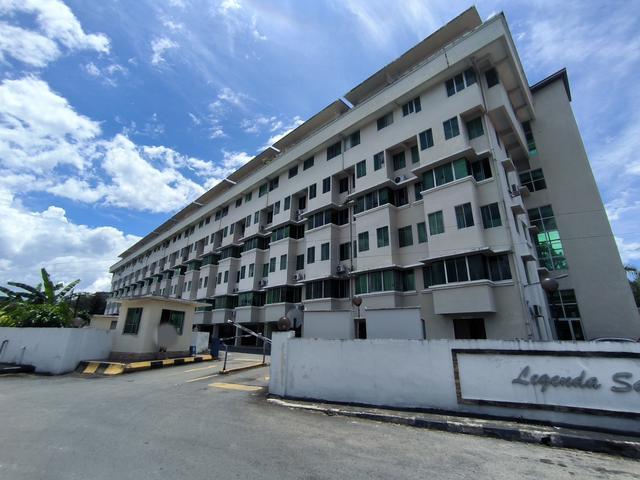 Penampang ITCC Duplex Apartment with Lift Lagenda Saujana