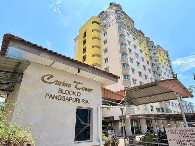 Penang Butterworth Freehold Citrine Tower Ria Apartment For Sale