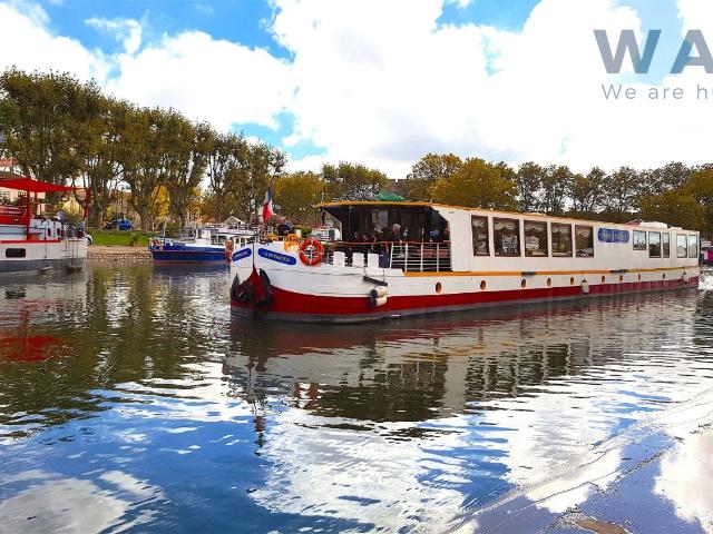 Péniche Hôtel de Croisière 9 chambres Aigues Mortes