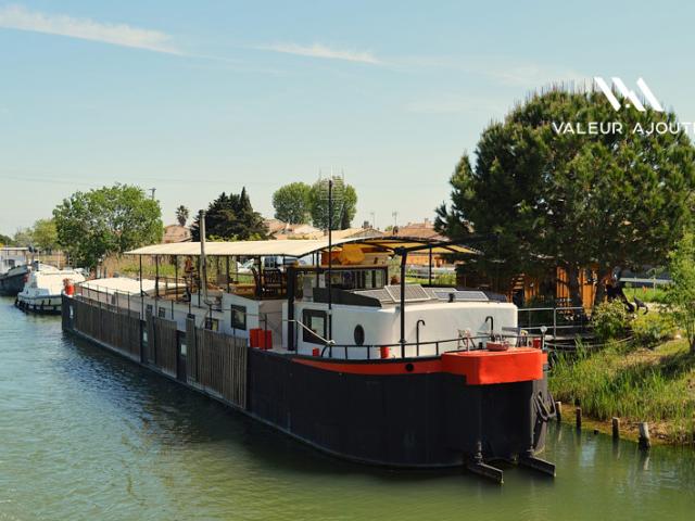 Péniche 166 m² de surface habitable