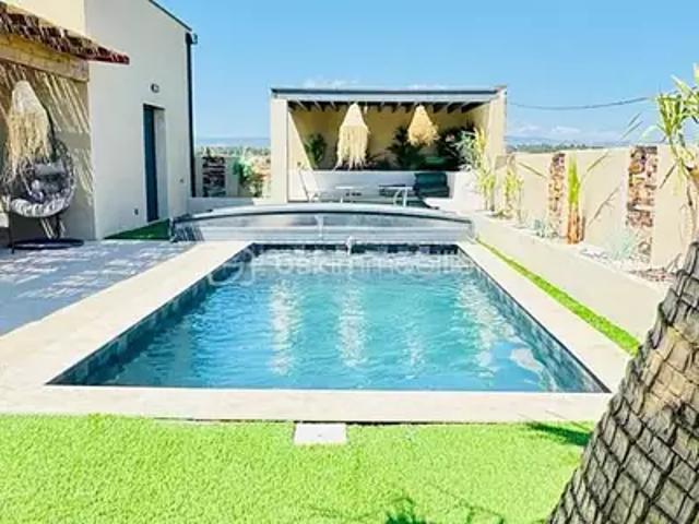 Pennautier 11610 Achat / Vente maison 5 pièces t5 piscine terrasse
