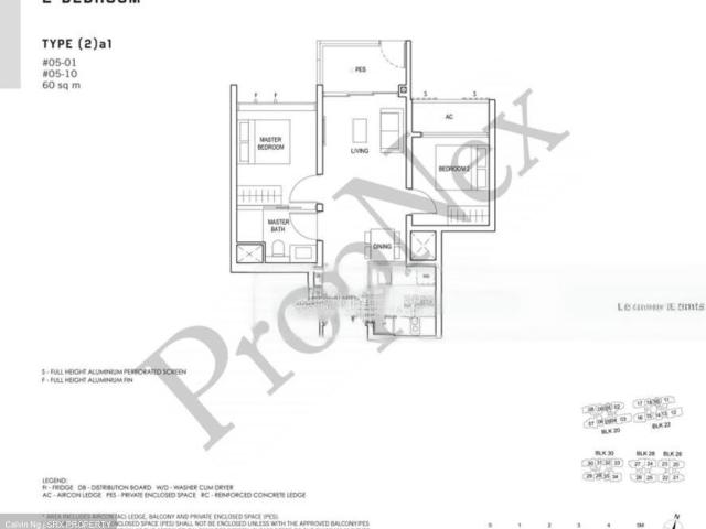 Penrose D14, Apartment