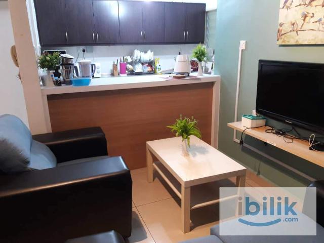 Peaceful Living Medium Room with Balcony at Suriamas Condo Bandar Sunway