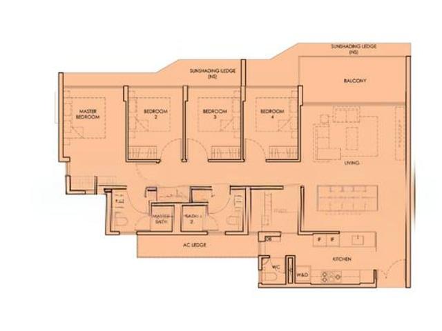 Peak Residence D11, Condominium