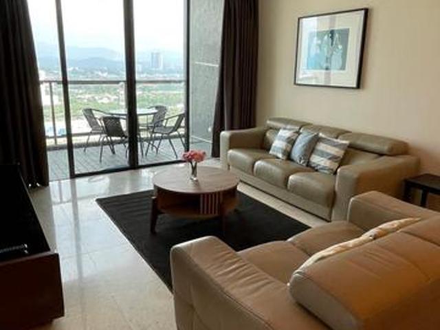 Peak Vista Condominium Likas SICC Fully Furnished 3 rooms