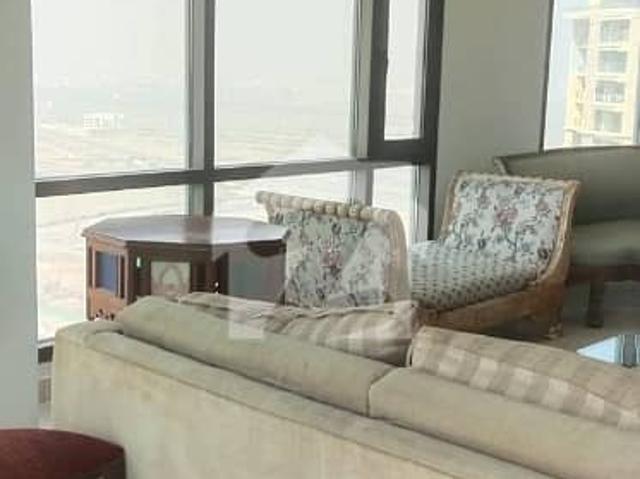 Pearl tower emaar full sea facing fully furnished luxury apartment for rent emaar oceanfront