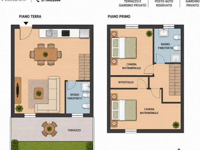 Pegli trilocale con giardino tutto incluso