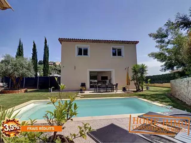 Pégomas 06580 Achat / Vente maison 5 pièces t5 au dernier étage piscine
