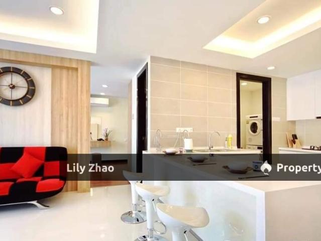 Pelagos Designer Studio Suites @ Waterfront, KK City Renovated & Fully Furnished with City View