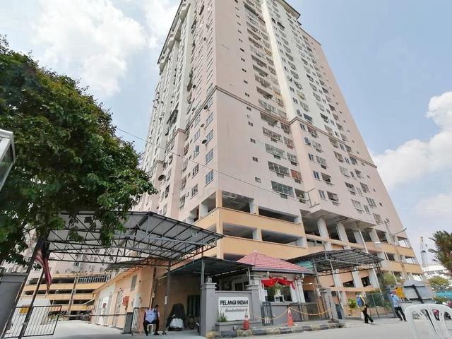 PELANGI INDAH CONDO JALAN IPOH FREEHOLD BIG BALCONY For SALE