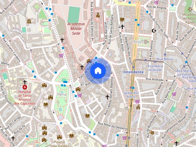 Pequeno apartamento em Lisboa