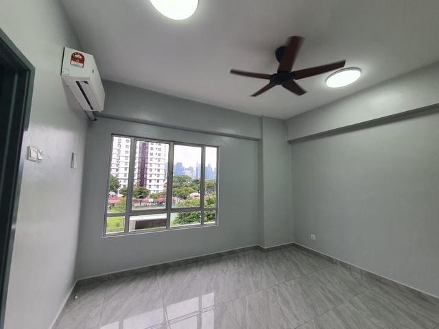 Pertiwi Indah Condo 3rooms Full aircond New Paint Nr Taylor School