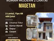 PERUMAHAN SYARIAH MAGETAN, RUMAH 2 LT TIPE 68 400 JT
