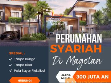 PERUMAHAN SYARIAH MAGETAN, TANPA BUNGA, PERSYARATAN MUDAH, HUB 0851 9816 2291