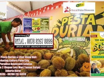 Perumahan Royal Palm Blossom @Kalideres Mengundang Ke PESTA DUREN 2024 Makan Sepuasnya