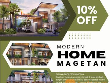 PERUMAHAN TANPA BANK DI MAGETAN, DESAIN MODERN HARGA TERJANGKAU, HUB 0851 9816 2291