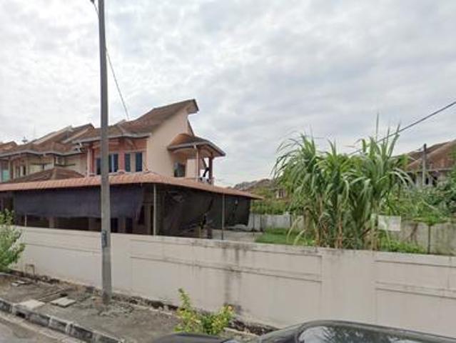Perai TAMAN INDERAWASIH corner house land area 4200sqft for sales
