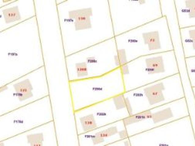 Perceel bouwgrond 893m² voor vrijstaande woning
