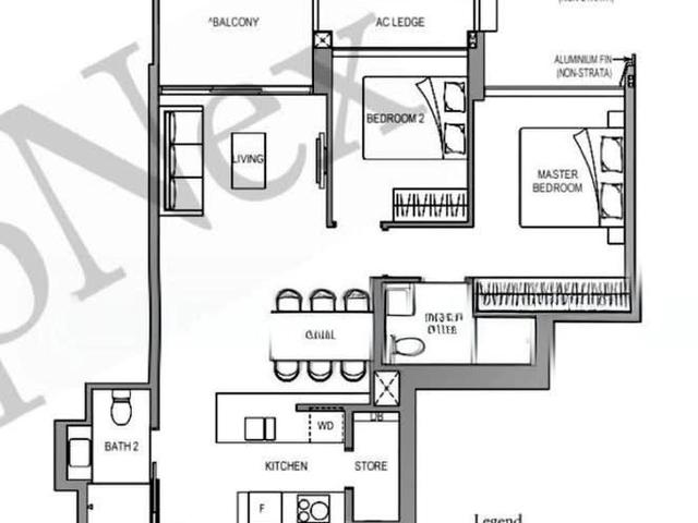 Perfect Ten D10, Apartment