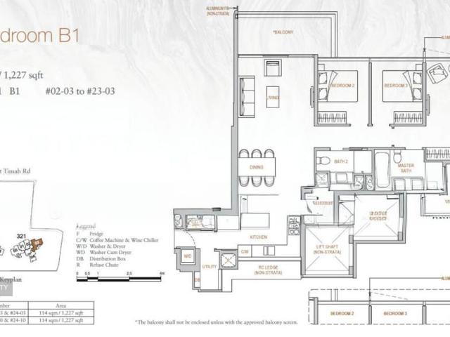 Perfect Ten D10, Apartment