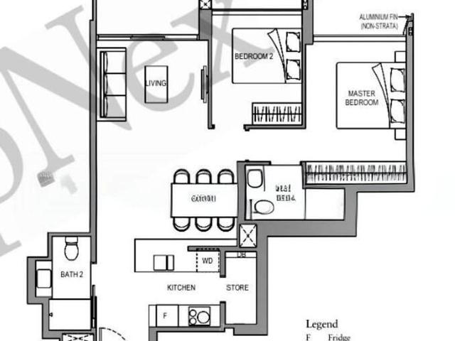 Perfect Ten D10, Apartment