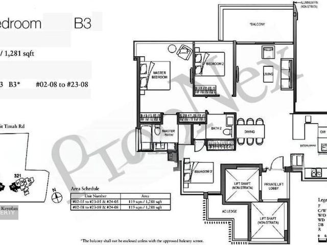Perfect Ten D10, Apartment