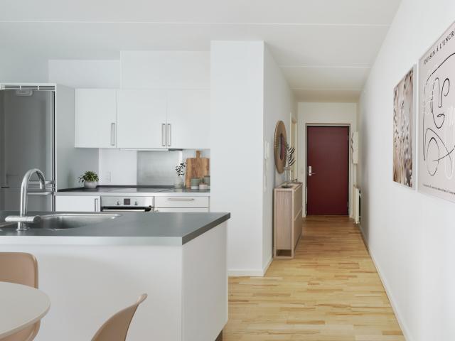 Perfekt delelejlighed for 3 personer midt i Aarhus C