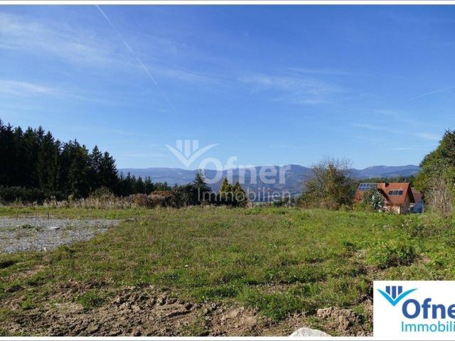 Perfekt für Ihren Neustart in Bärnbach: Baugrund in herrlicher Höhenlage