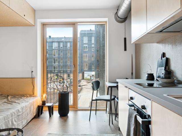 PERFEKT 1 VÆRELSES PÅ 5. SAL I AARHUS C