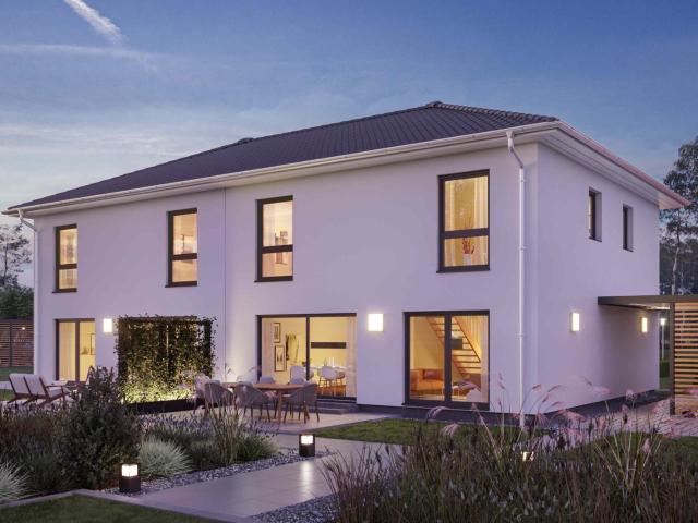 Perfekte Doppelhaus in toller Lage von Halle mit vorhandenem Grundstück
