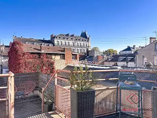 Périgueux 24000 Achat / Vente appartement 6 pièces t6 au dernier étage terrasse