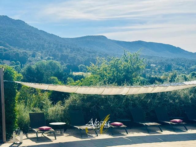 Perle rare en Provence avec vue époustouflante et oliveraie 430m² Aups