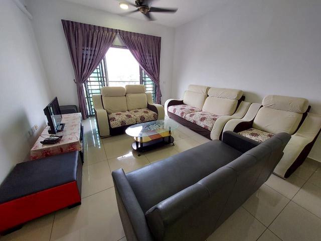Perling Height Full Furnish 3 Bedroom Taman Perling got Cw Bus
