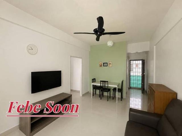 Permai Jaya 700sf High Floor 1CP Renovated